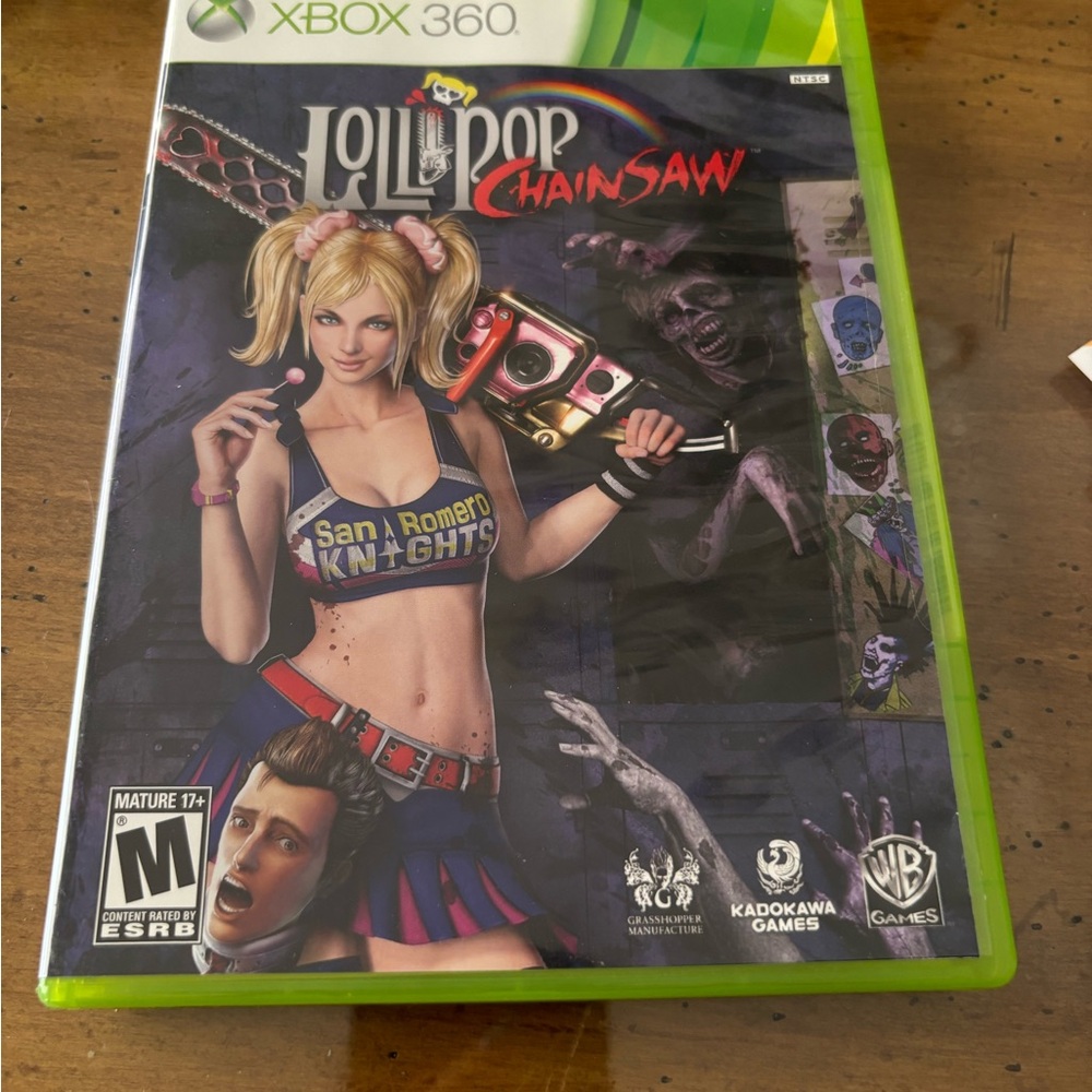 Microsoft Xbox 360 Lollipop Chainsaw - Green Case
